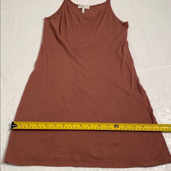 Joie silk v-neck blouson dress brown and gray - Picture 13 of 13